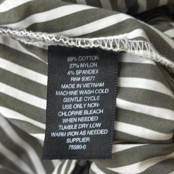 Worthington ruffle cotton blend skirt faux wrap flirty flouncy - Picture 5 of 16